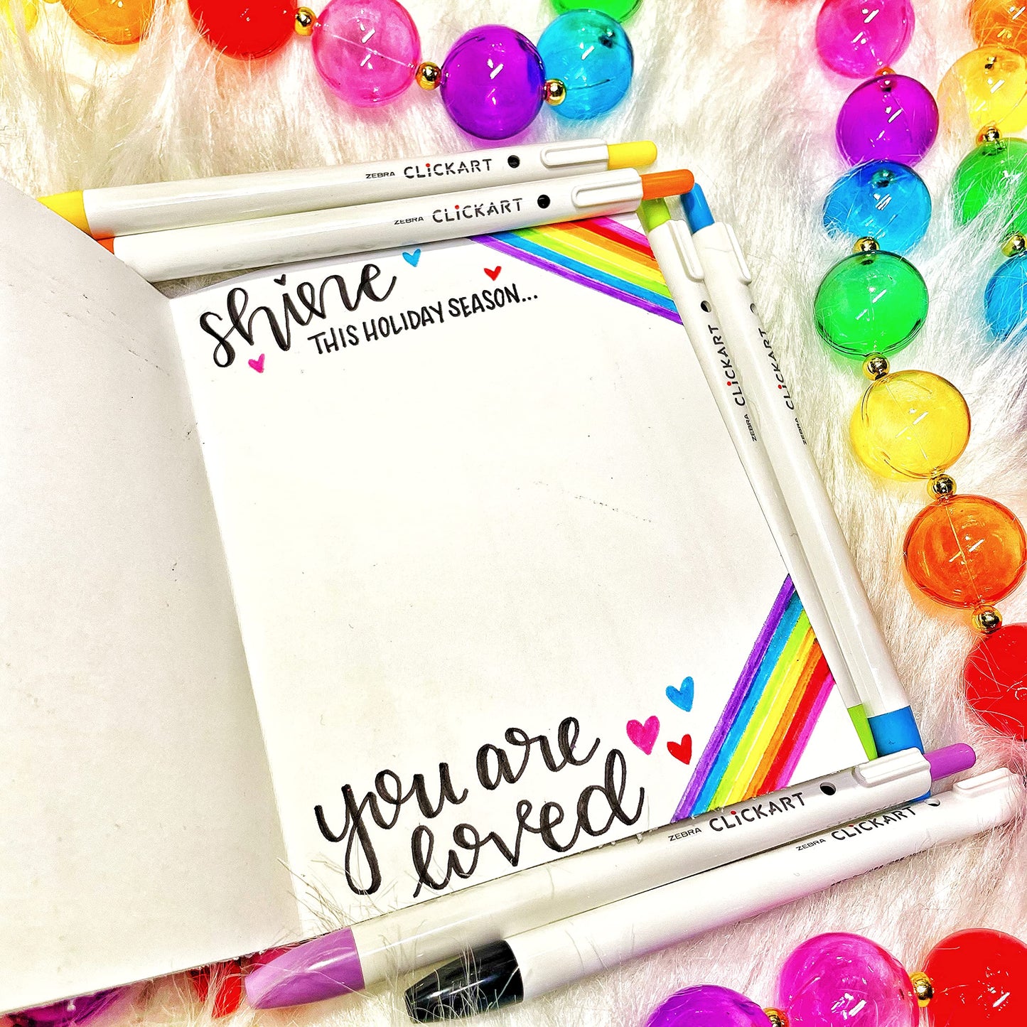 Zebra Pen Creative Essentials Clicking Set 24-Pack, Includes 8 CLiCKART Markers, 8 Coloured Pencils and 8 SARASA Clip Retractable Gel Pens, Assorted Ink Colours, Ideal For Bullet Journaling (76124)