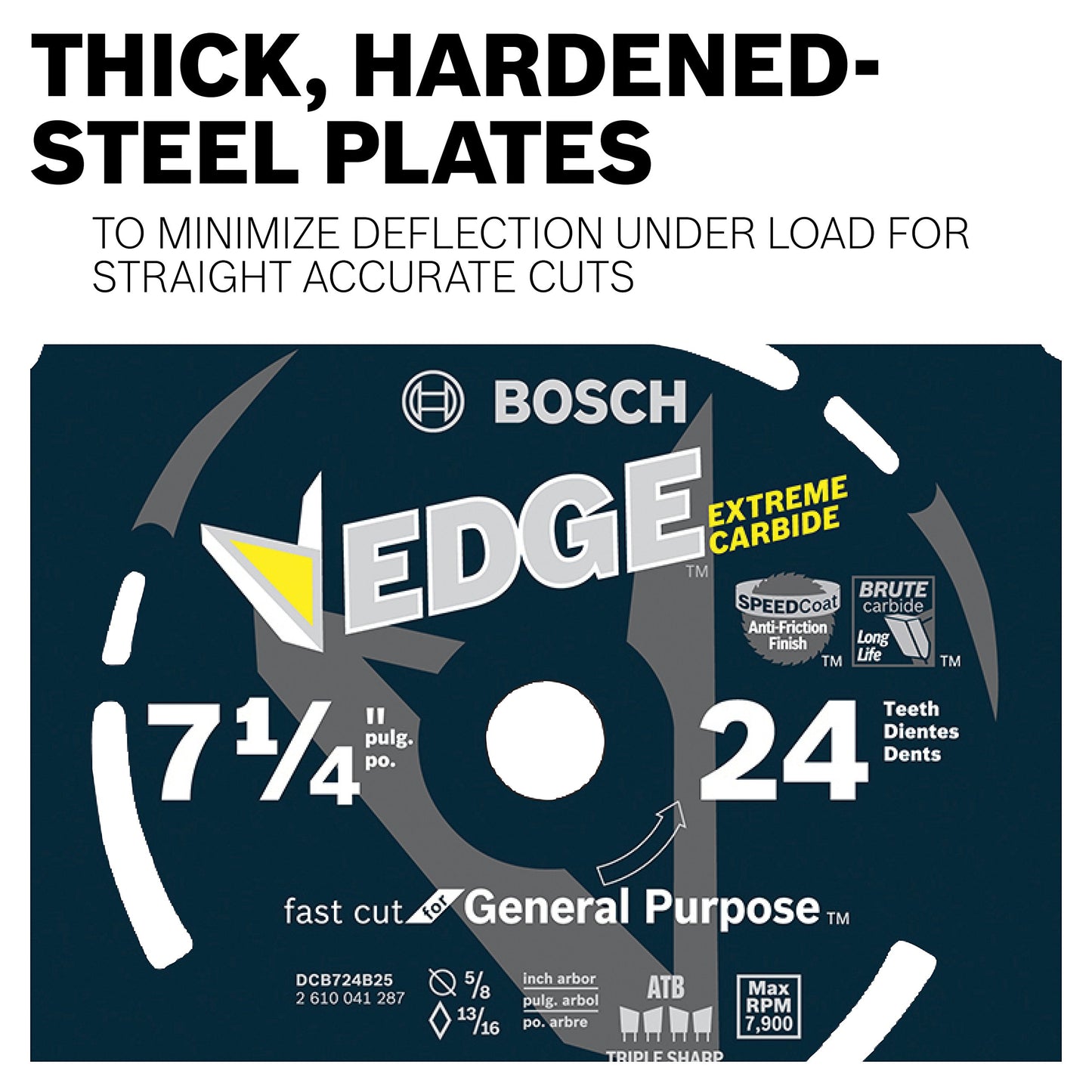 Bosch DCB1024 Daredevil 10-Inch 24-Tooth Fast Ripping Circular Saw Blade