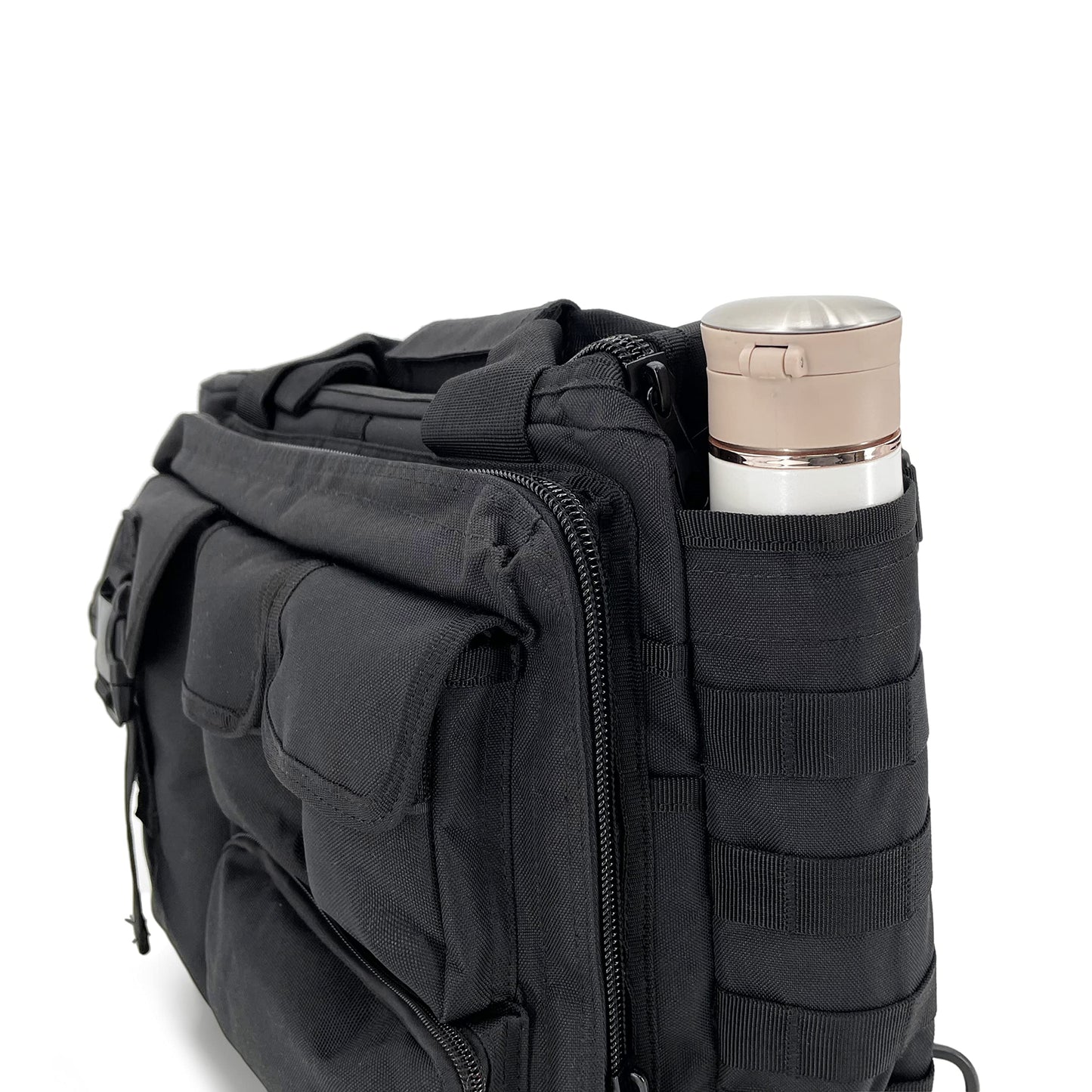 TaktZeit Military briefcase Tactical Messenger Bag Multi-function Military Tactical Laptop Bag Fit 14" Laptop for Running, Hiking, Cycling, Camping and Daily Use