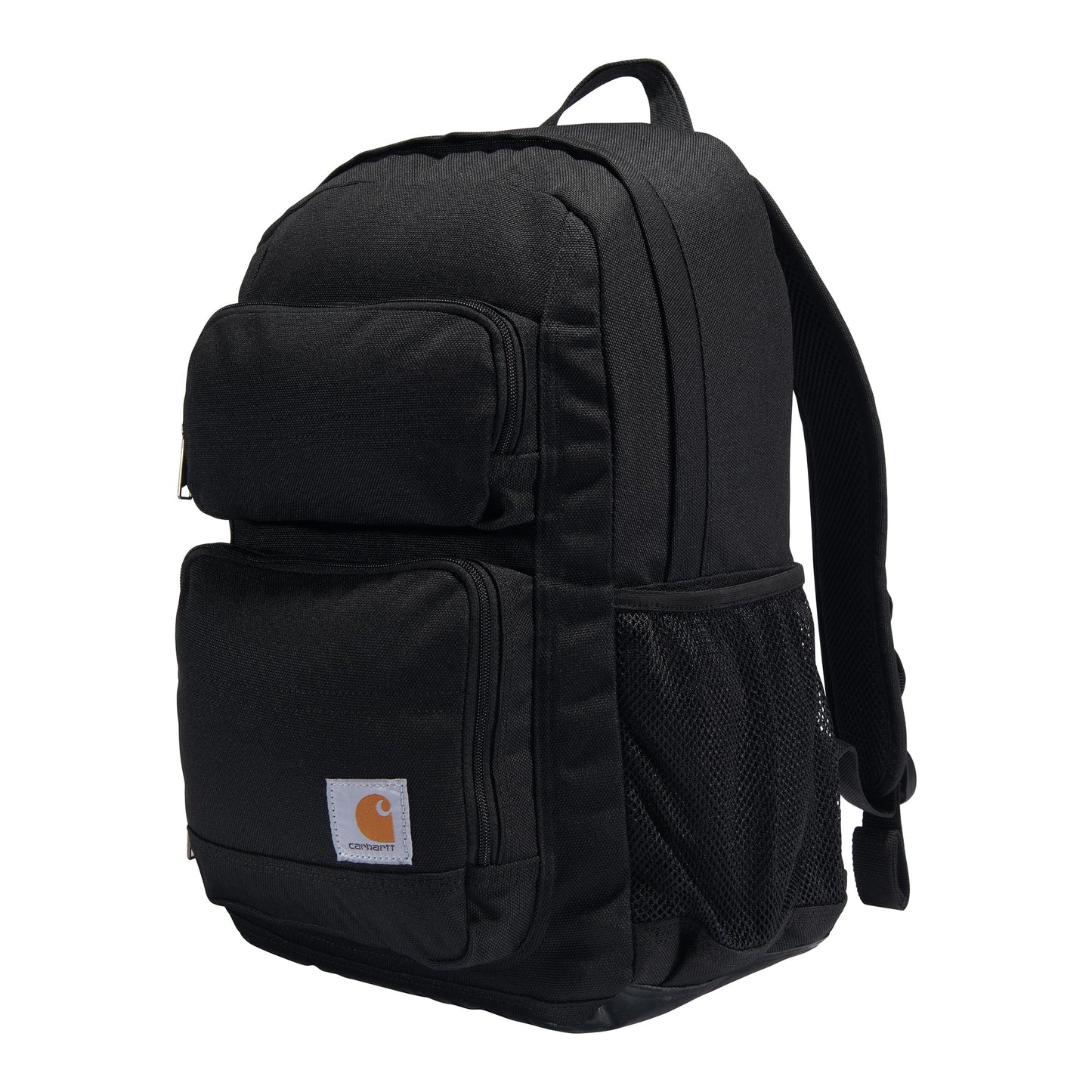 Carhartt 27L Classic Single-Compartment Backpack, Durable Pack with Laptop Sleeve and Duravax Abrasion Resistant Base, Black