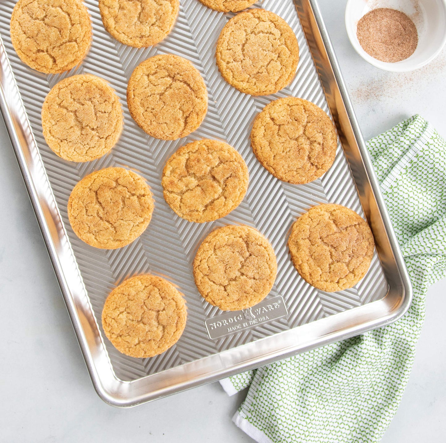 Nordic Ware Prism Baking Half Sheet 2-Pack, Natural