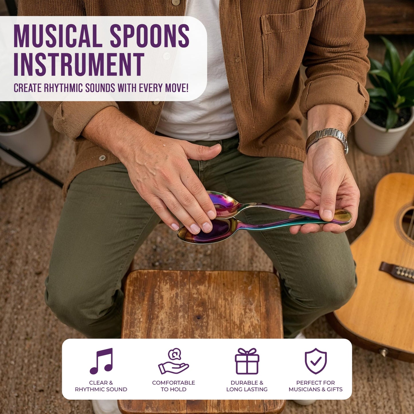 Musical Spoons Percussion Pro Instrument