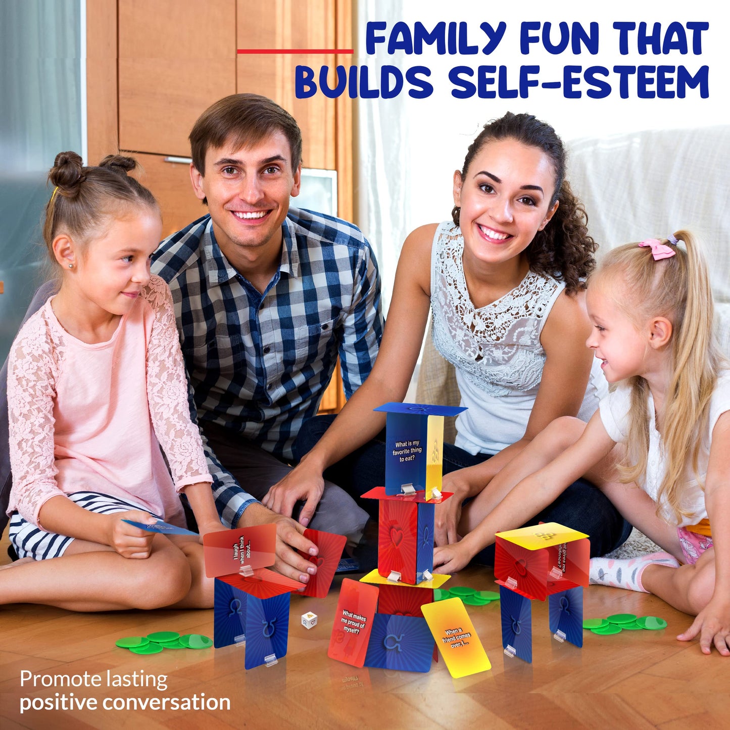 StrongSuit - The Tower of Self Esteem, Family Play Therapy Game For Kids, Teens | Tools to Boost Social Skills, Creativity, Emotion Regulation, Mindfulness - Used by Therapists, Counselors and Parents