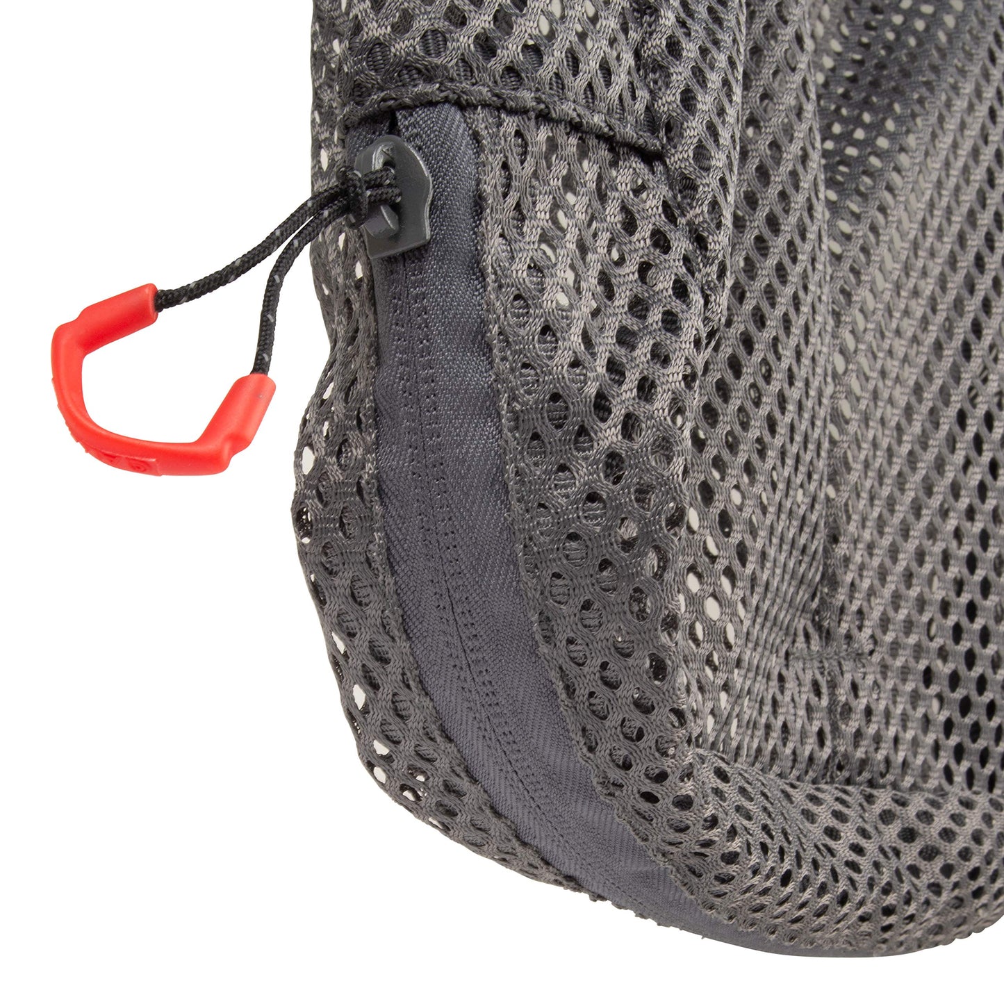 Allen Company® Competitor Over-Under Molded Hull Bag, Holds 125 Empty Hulls, Spring Clip Opening with Magnetic Closure, Gray