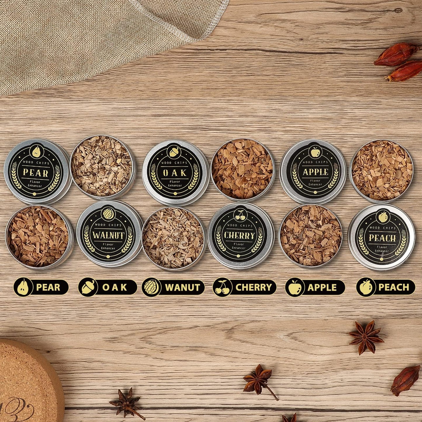 Gifts for Men - Cocktail Smoker Kit, with Torch and Wood Chips for Whiskey and Bourbon, Old Fashioned Cocktail Kit, Mens Gifts, Gifts for Dad, Husband and Cocktail Lovers