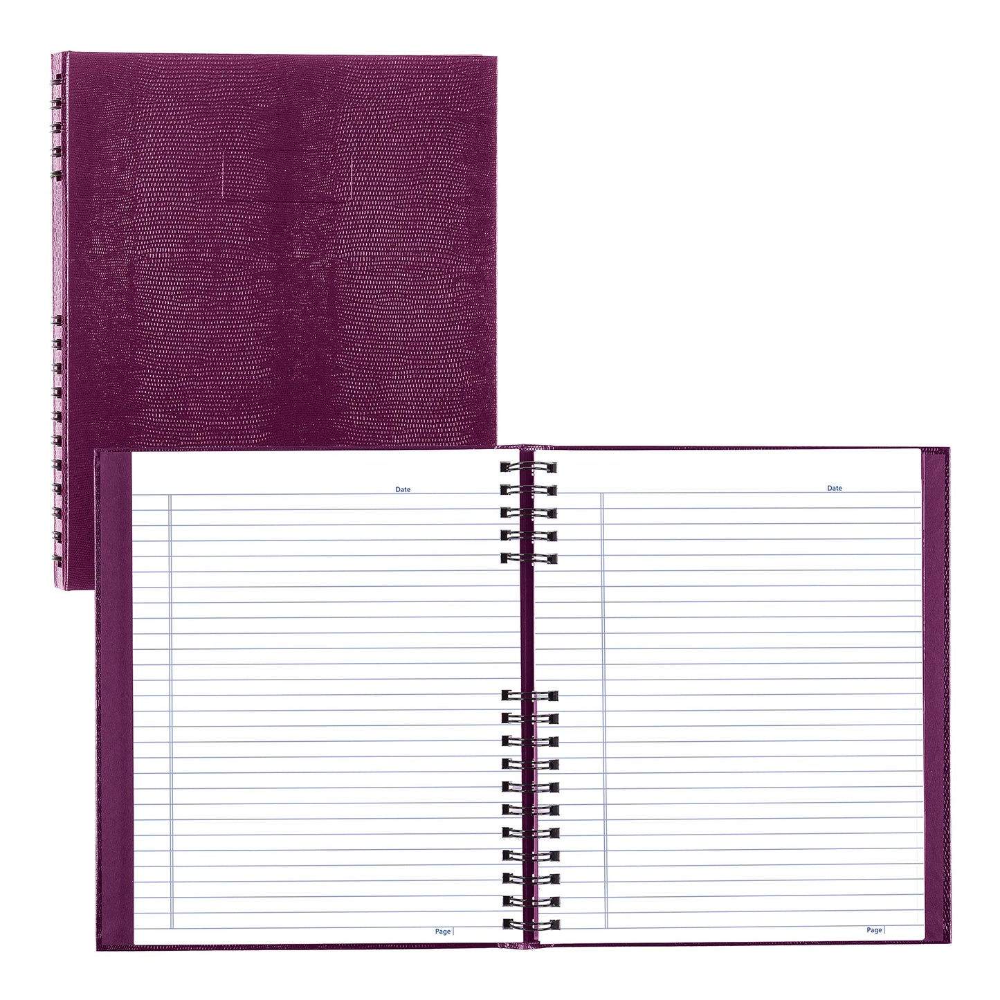 Blueline NotePro™ Notebook, Indexing System, 10.75" x 8.5", 300 Pages, Grape (A10300.RAS)