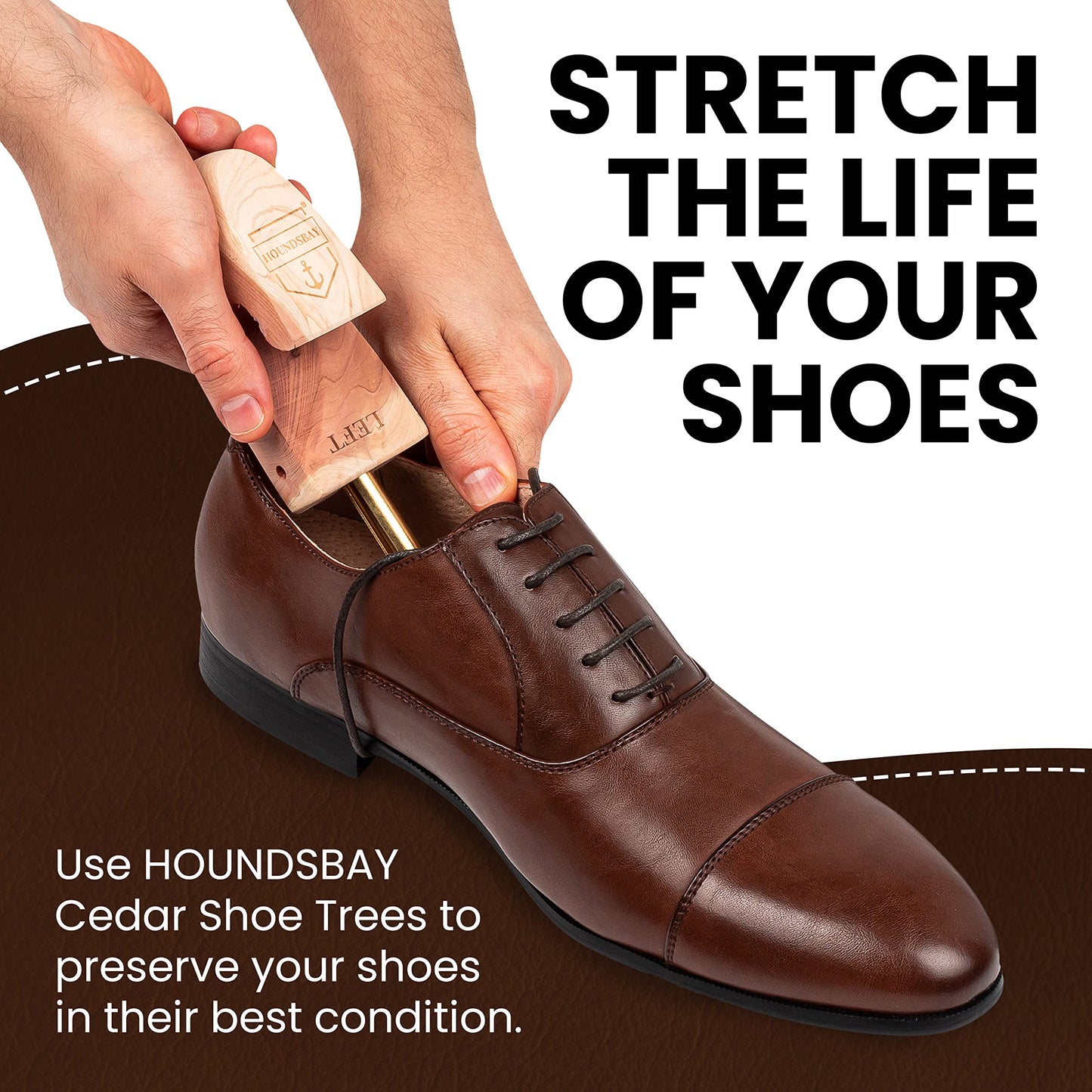 Cedar Shoe Tree, Shoe Trees for Men, Shoe Trees for Women, Shoe Trees for Sneakers, Shoe Widener, Shoe Shaper
