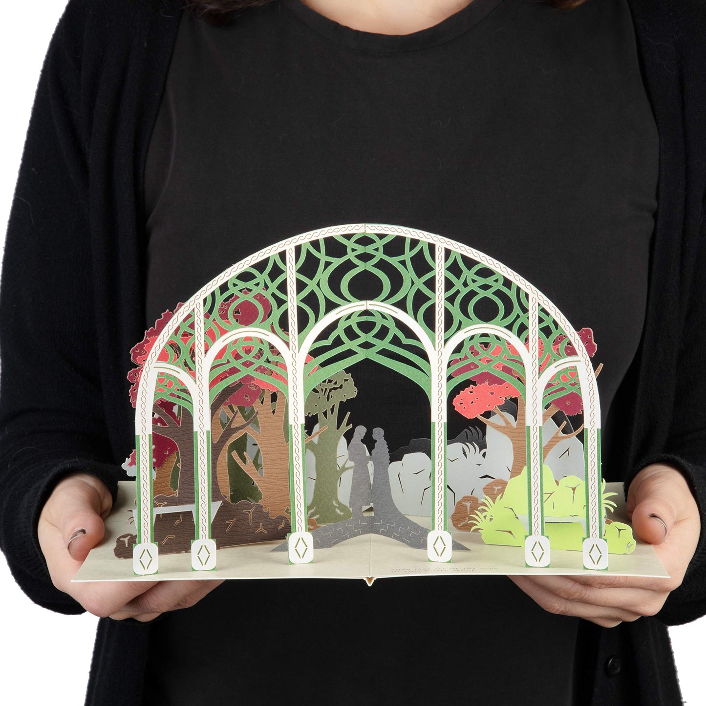 Lord of the Rings Pop-Up Greeting Card - I Would Rather Share One Lifetime With You, Than Face All The Ages Of This World Alone - Love, Romance - LOTR Pop Up Card Gift - 5 x 7