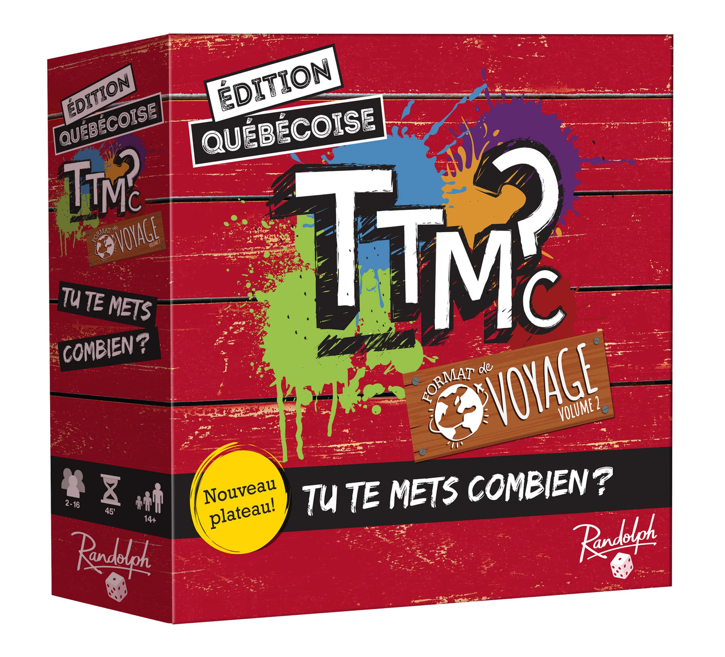 TTMC Format de Voyage 2 | FR | Jeu de Party | 14 ans et + | 2 à 16 joueurs | 42 Minutes