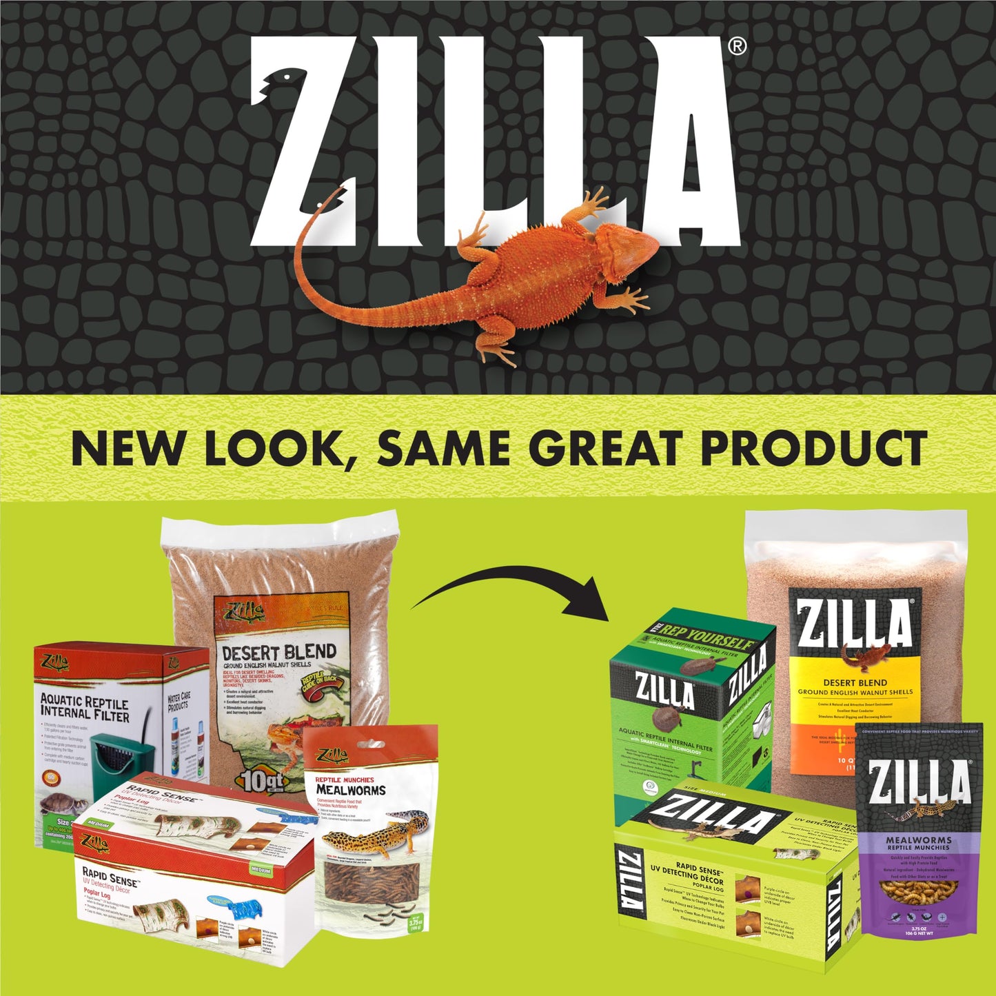 Zilla Vertical Décor for Reptiles, Rock Cave