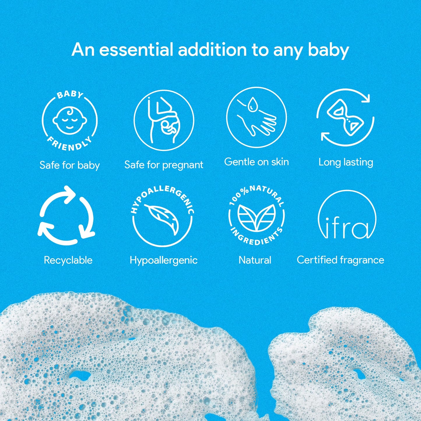 CALIDOU Baby Laundry Detergent 1.7L | Hypoallergenic & Biodegradable Newborn Clothes Laundry Soap | Organic, Vegan & Natural Washing Liquid | No Chemicals, Phosphate-Free | Made in Canada | 85 Loads