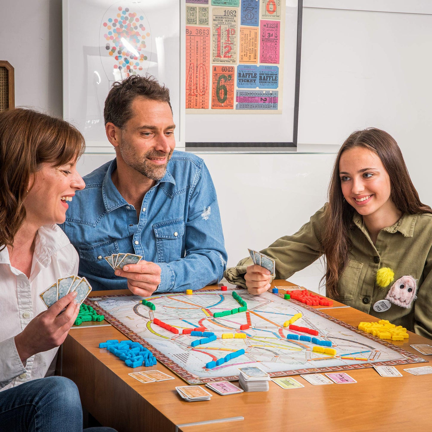 Ticket to Ride Board Game for Family- A Cross-Country Train Adventure for Friends! Strategy Game for Kids & Adults, Ages 8+, 2-5 Players, 30-60 Minute Playtime, Made by Days of Wonder