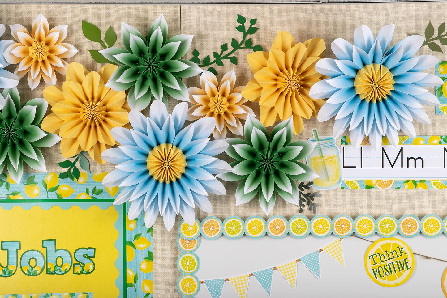 Teacher Created Resources Floral Sunshine Paper Flowers