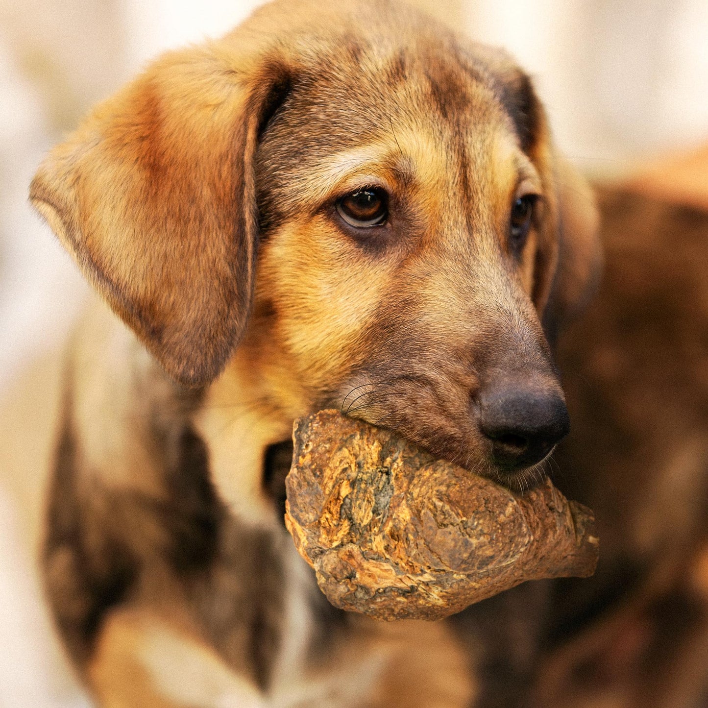 Wildfang® Tree Heather Root for Dogs, L – Splinter-Free Chewing Root, Natural Wood Chew Toy for Aggressive Chewers, Odourless Dog Chew Toy for Healthy Teeth & Gums (for Dogs 25–45 kg), Pack of 3