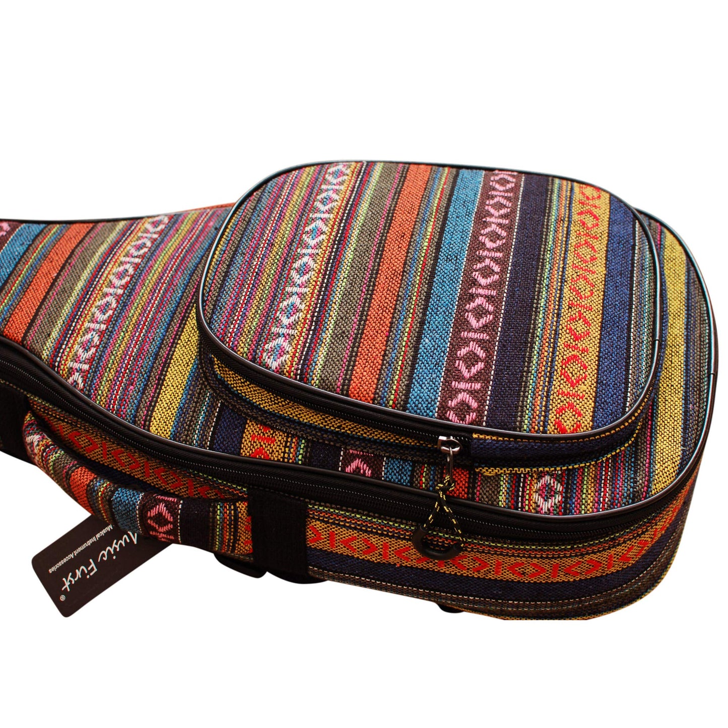 Music First 15mm Thick Padded Ukulele Bag for Baritone Ukulele 30"~31"