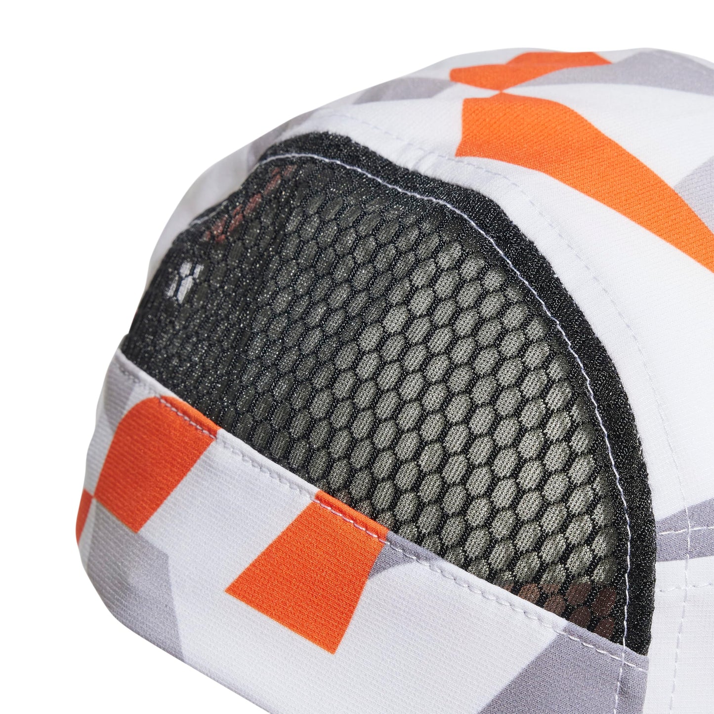 adidas Unisex-Adult Terrex Climacool 5 Panel Graphic Trail Running Cap,White/Semi Impact Orange/Black,One Size Fits Most