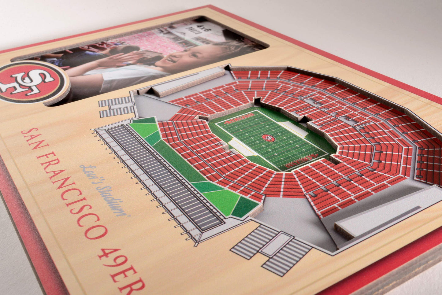 YouTheFan NFL San Francisco 49ers 3D StadiumViews Picture Frame