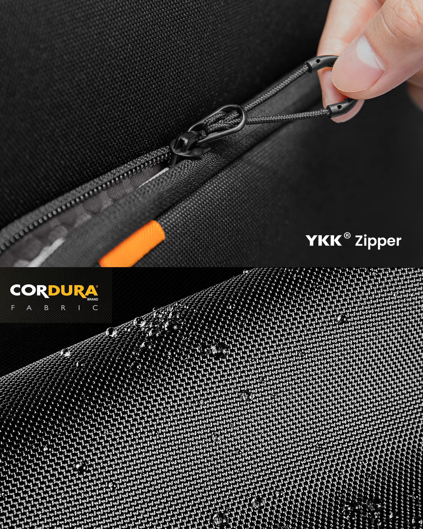 tomtoc 360 Protective Laptop Sleeve Designed for 16-inch New MacBook Pro M5/M4/M3/M2/M1 Pro/Max 2026-2019, Water-Resistant Well-Organized Accessory Sleeve Case with Handle