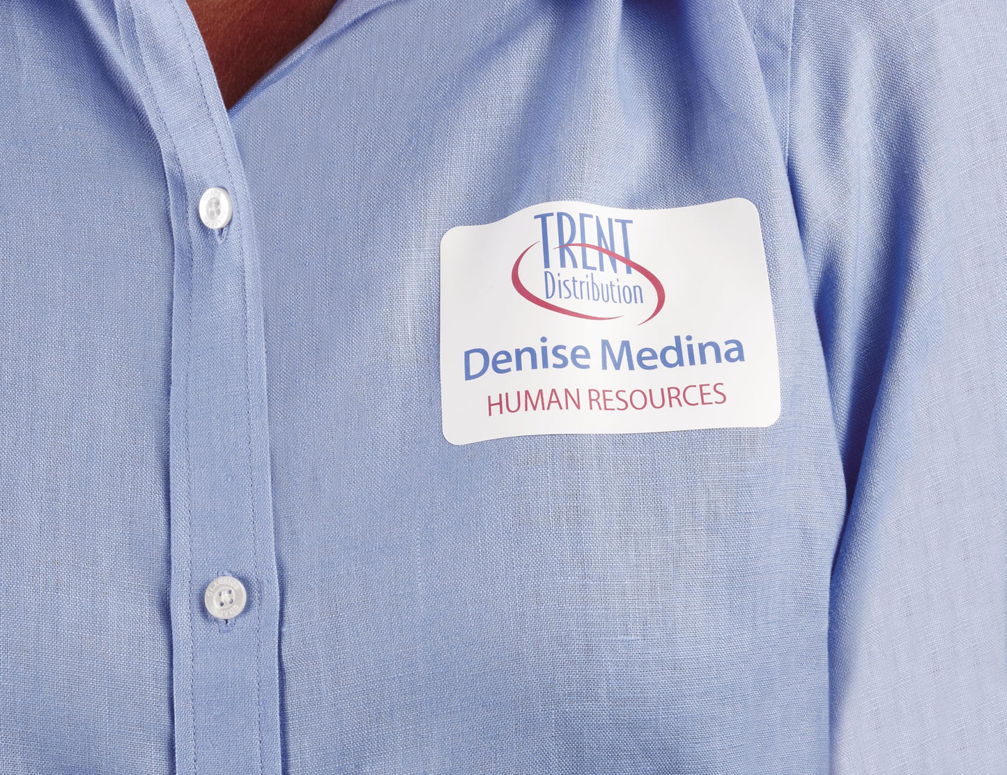 AVERY Flexible Name Badges for Laser and Inkjet Printers, 3-3/8" x 2-1/3", Matte White, Rectangle, 400 Pack (5395)