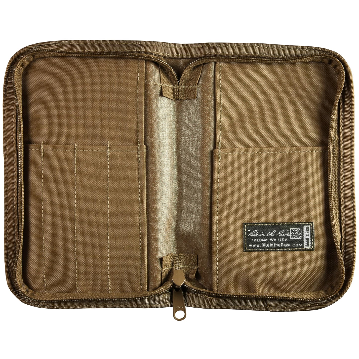 Rite in The Rain C980 All-Weather Cordura Fabric Notebook Cover, 5 1/2" x 8 1/2", Tan