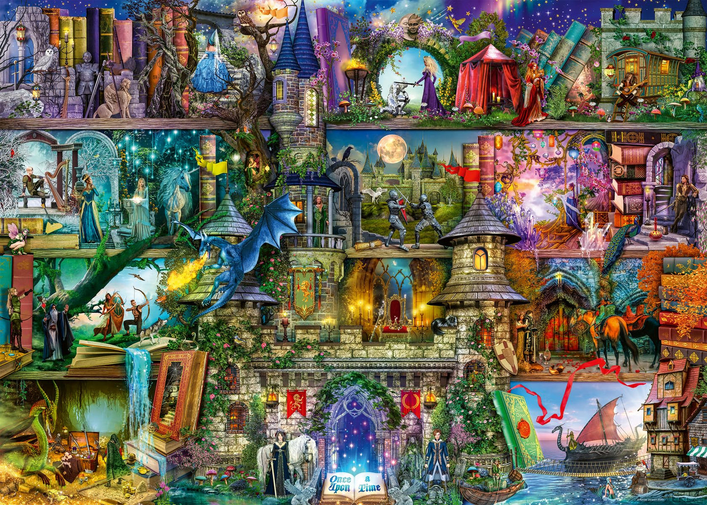 Ravensburger Myths & Legends 1000 Piece Jigsaw Puzzle for Adults - 12000089 - Handcrafted Tooling, Made in Germany, Every Piece Fits Together Perfectly
