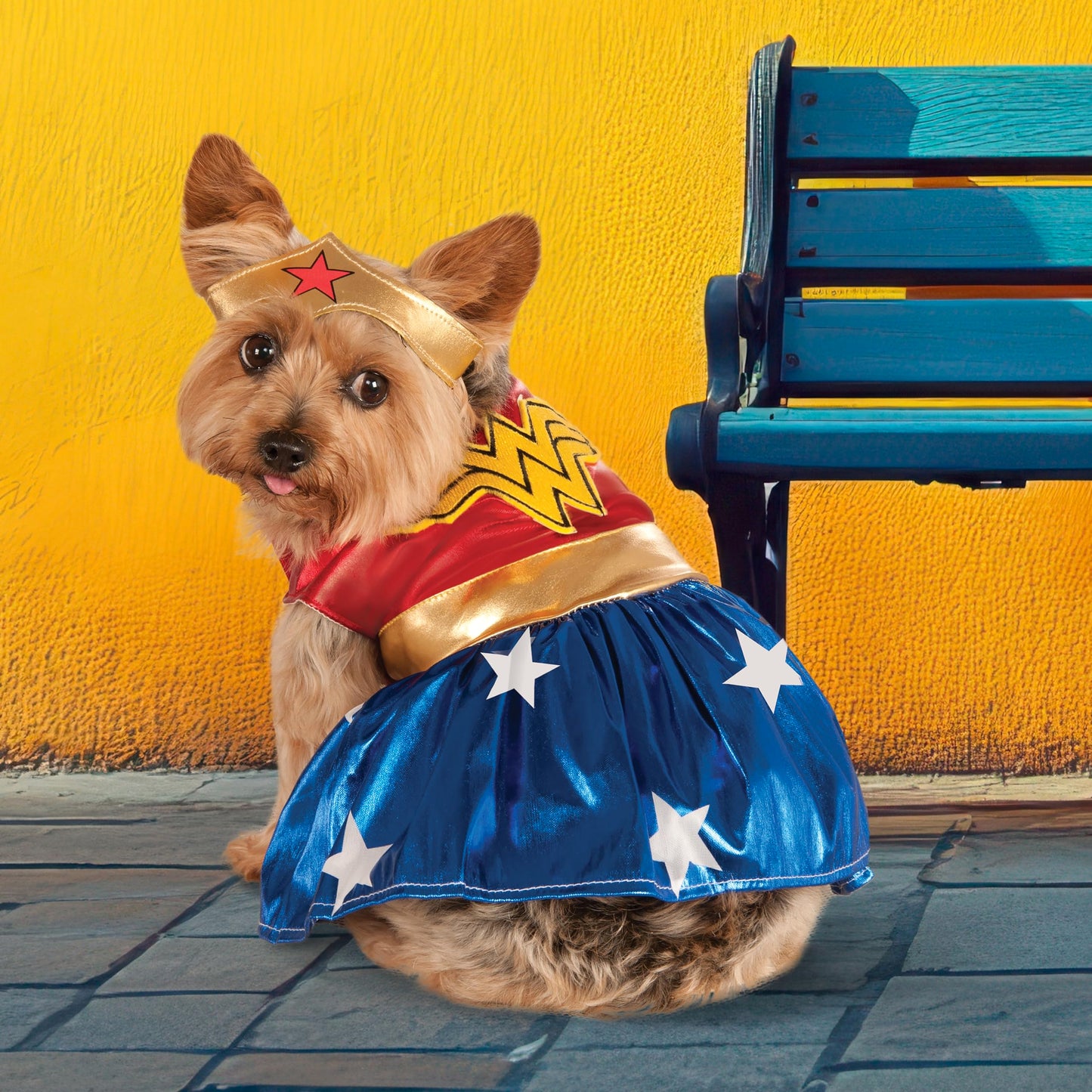 Rubies Costume Co DC Heroes and Villains Collection Pet Costume, X-Large, Wonder Woman
