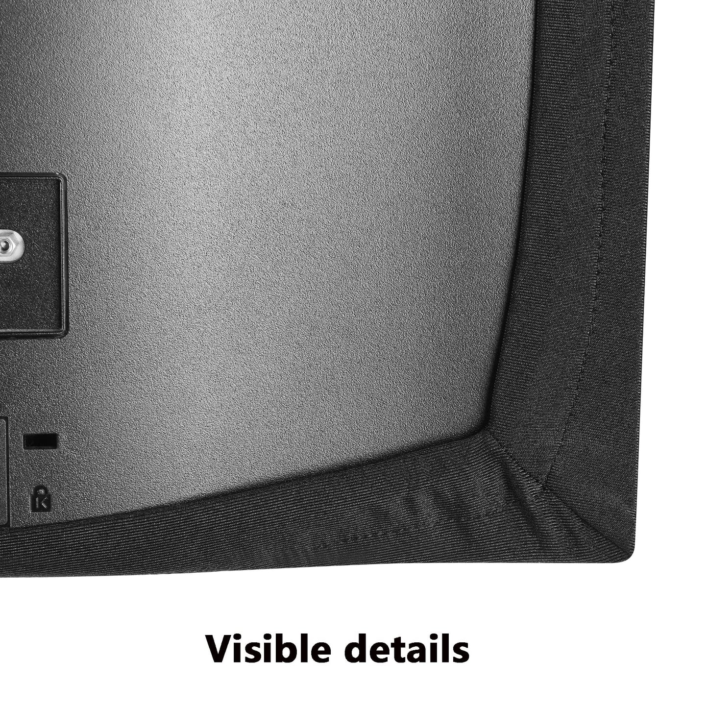 Indoor TV dust cover, with elastic and soft fabric that can stretch without damaging the screen, suitable for most brand TVs(66-75 inches)