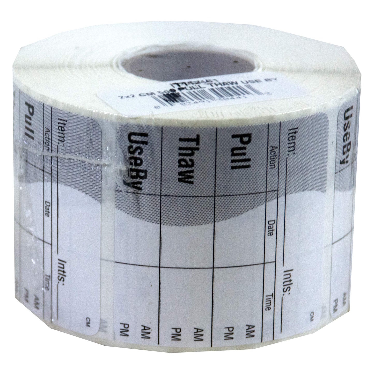 DayMark Safety Systems CoolMark Pull/Thaw/Use by Freezable Label, 2" x 2" (Roll of 500)