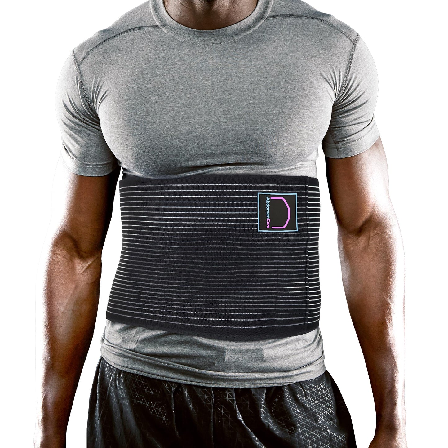 Abdomencare Plus Size Umbilical Hernia Belt For Men and Women | Hernia Belts For Men Abdominal With 2 Unique Compression Pads | Plus Size Hernia Belt For Women Abdominal | Adjustable Support | L/XL