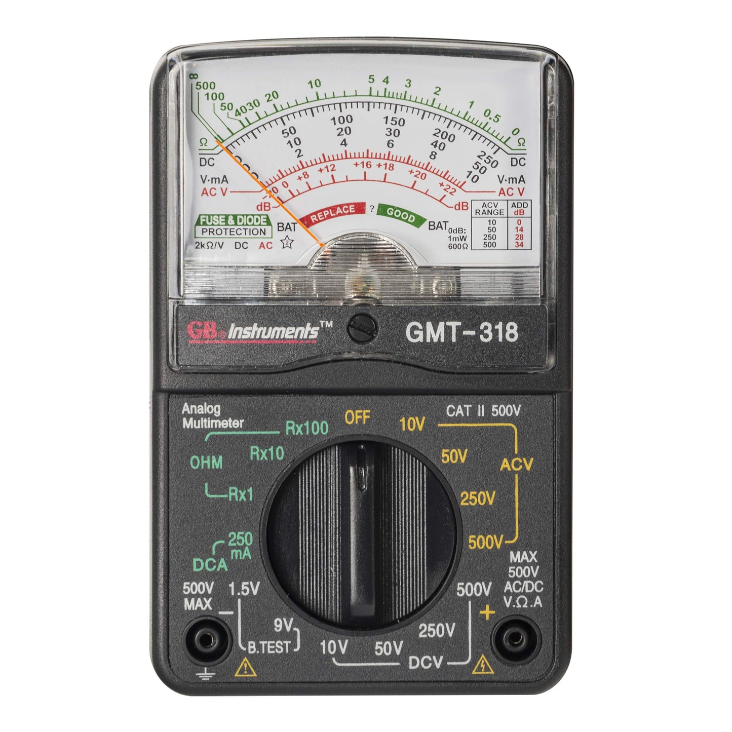 Gardner Bender GMT-318 14 Range Analog Multimeter