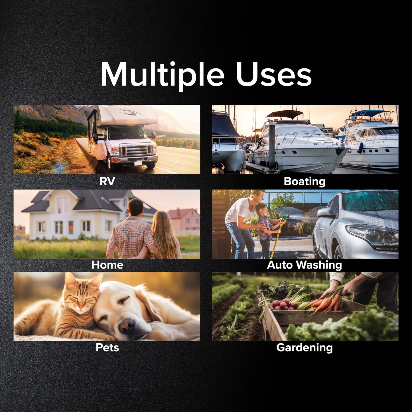 Camco 35ft Premium Drinking Water Hose - Lead and BPA Free, Anti-Kink Design, 20% Thicker Than Standard Hoses 5/8" Inside Diameter (22843), Blue