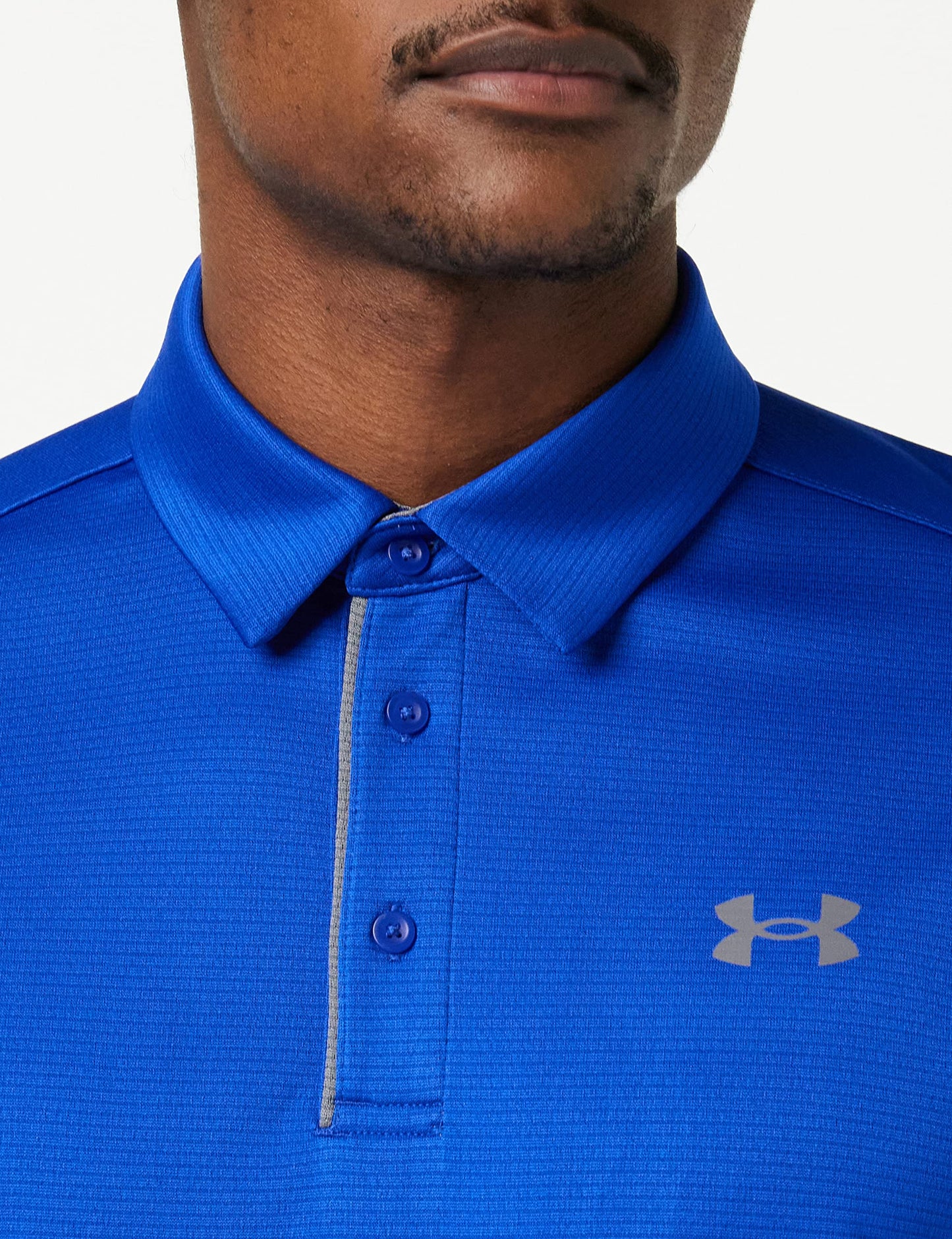 Under Armour Men's Tech Golf Polo , Royal (400)/Graphite, 3X-Large Tall