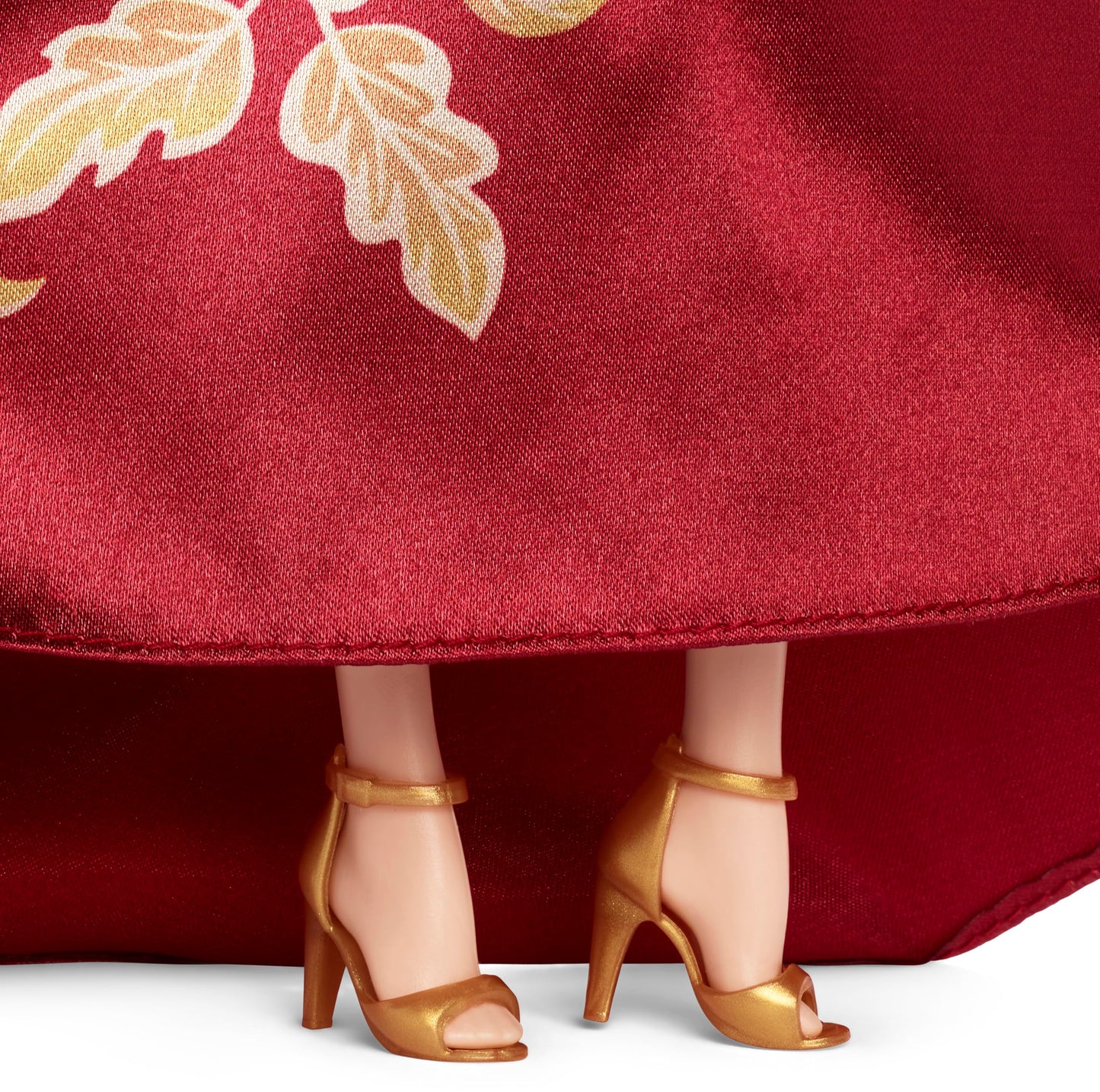 Barbie Signature Lunar New Year Fashion Doll Wearing Red Dress with Golden Peony Print, Collectible Holiday Toy