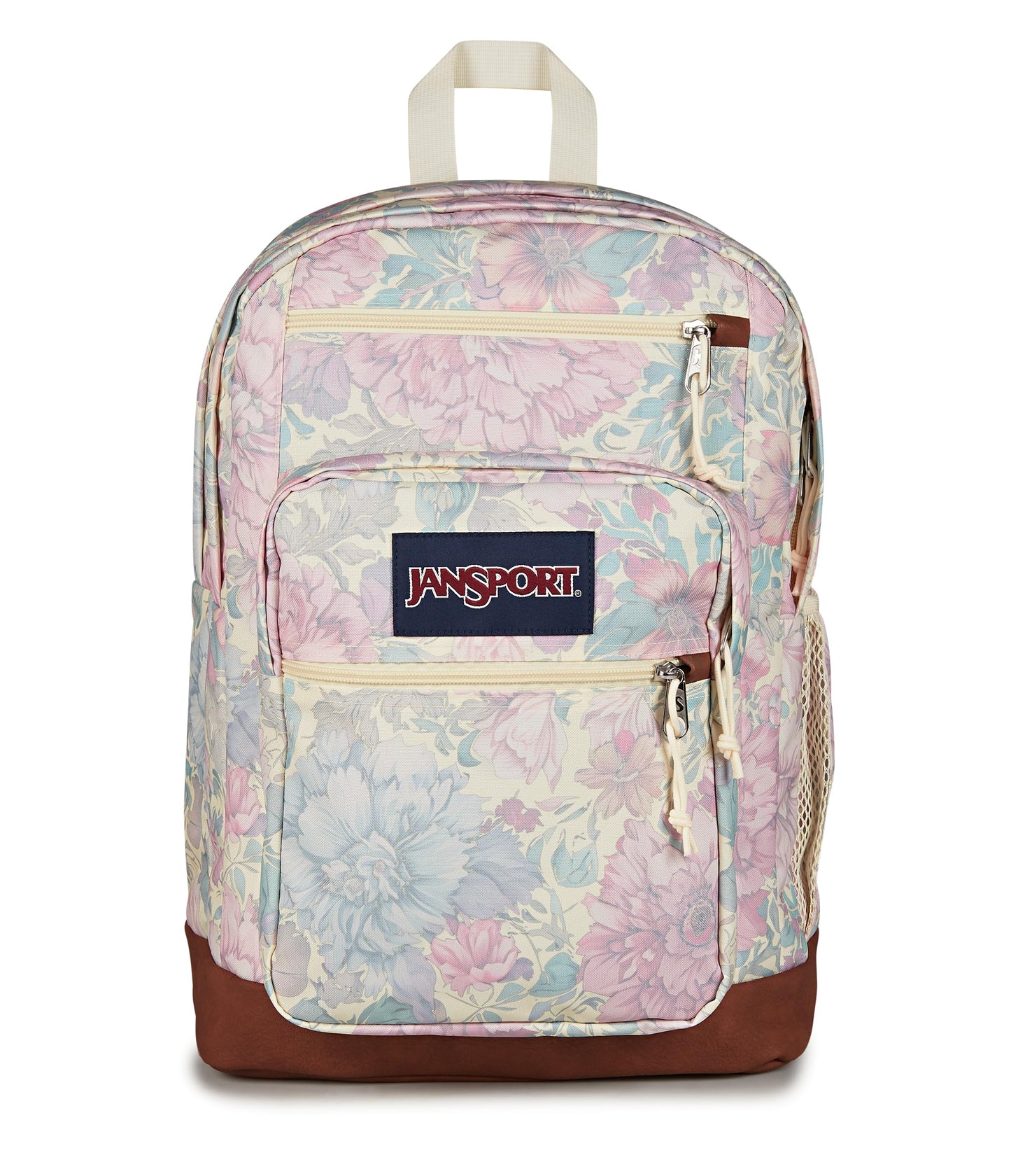 JanSport Cool Backpack with 38.1cm Laptop Sleeve, Large Computer Bag Rucksack with 2 Compartments, Ergonomic Straps, Faded Tapestry