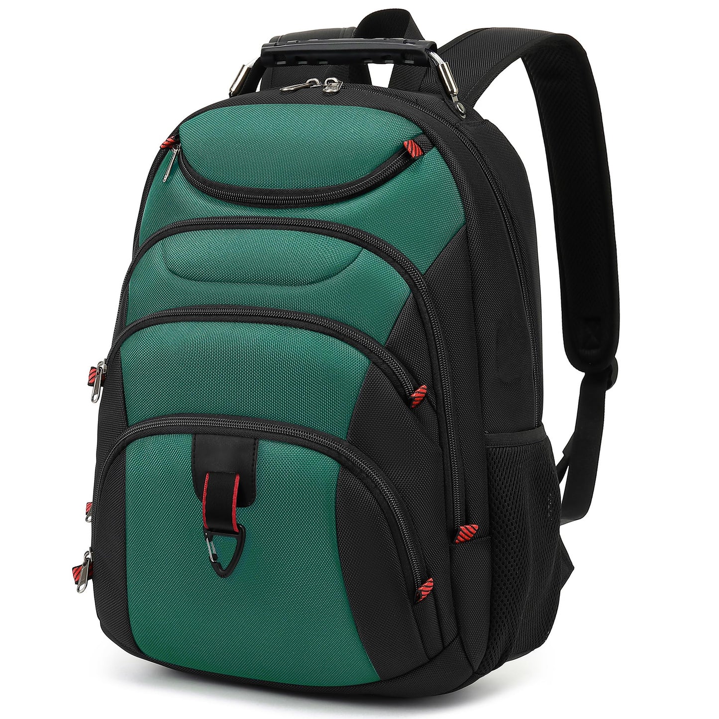 Boavan Laptop Backpack for men, 15.6 inch Laptop Bag with USB Port, Waterproof Travel Work Backpack Purse, Anti-Theft Teacher Nurse Doctor Casual Bookbags Office Business backpack，Deep Juniper Black