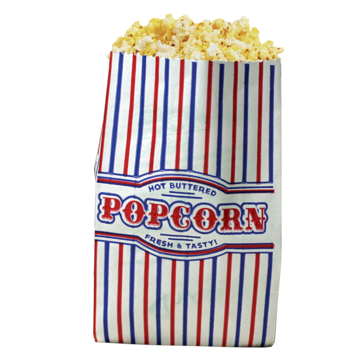 Carnival Canada Popcorn Bags Small Size 1oz Case of 1000 – Greaseproof Paper Popcorn Bags for Parties, Movie Nights, Schools, Fundraisers & Concession Stands – Made in Canada