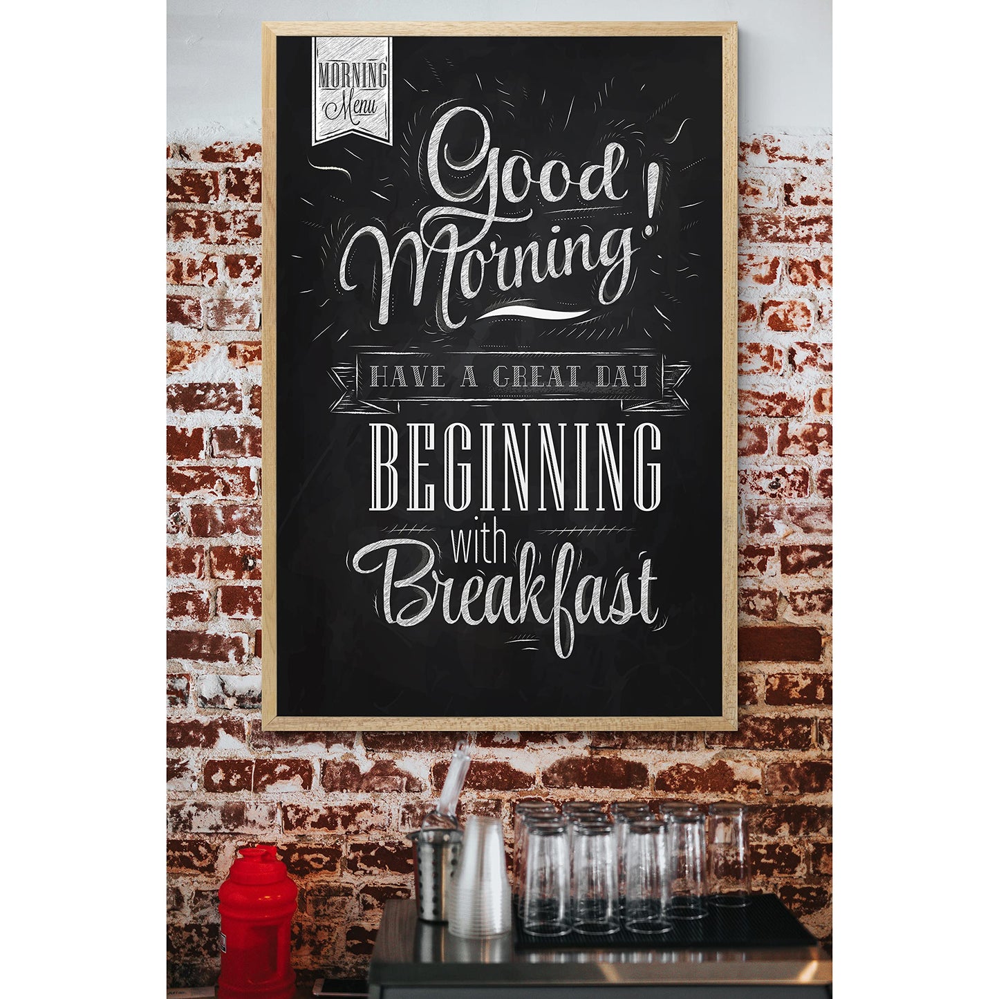 Quartet Chalkboard, 2 X 3 Feet, Oak Frame, Black Surface, 3413878401