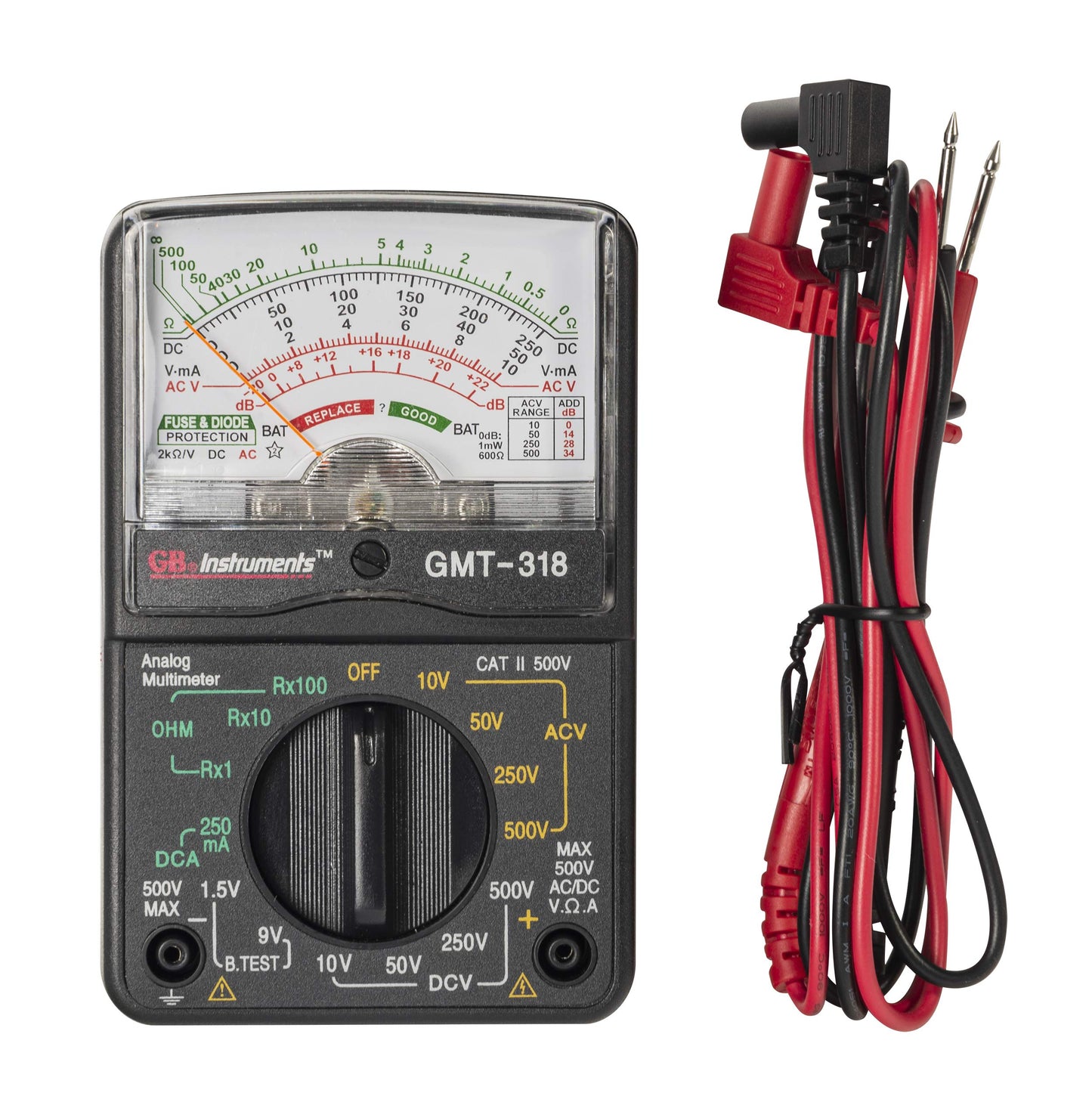 Gardner Bender GMT-318 14 Range Analog Multimeter