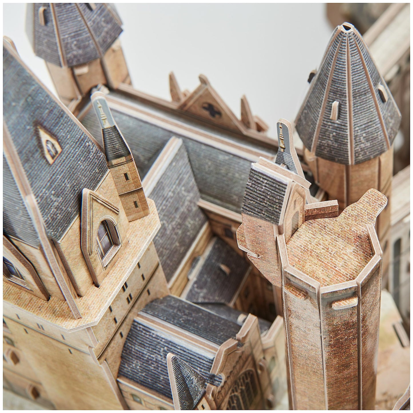4D Build, Harry Potter Hogwarts Castle 3D Puzzle Model Kit 209 Pcs | Harry Potter Gifts Desk Decor | Building Toys | 3D Puzzles for Adults & Teens 12+