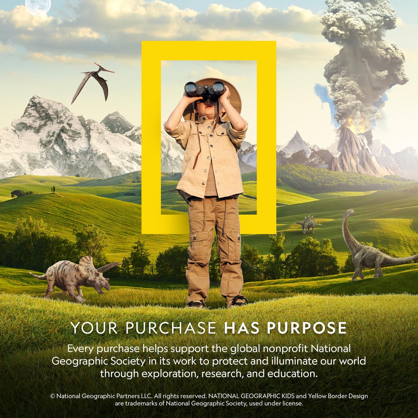 National Geographic Clay Dinosaur Arts & Crafts Kit - Dinosaur Air Dry Clay for Kids Activity Set with 5 Colours, 5 Dinos, Sculpting Tool & More