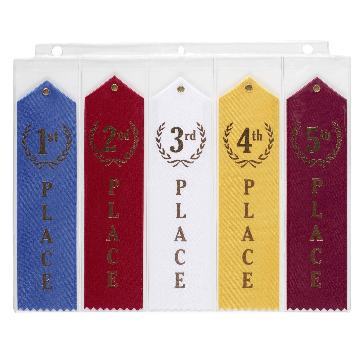 Mercurydean Swimming Gift Award Ribbon Organizer Binder Display Ribbons Holder with 15 Pages Sheets and More