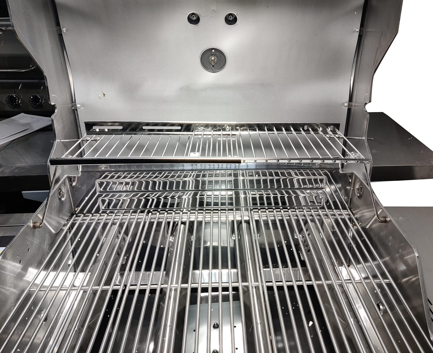 Hisencn 13.4'' - 25.2'' Adjustable Warming Rack for Charbroil Grill Replacement Parts, Stainless Steel Warming grates for Charbroil 2&3&4 Burner Gas Grills, for Charbroil Performance 463673017