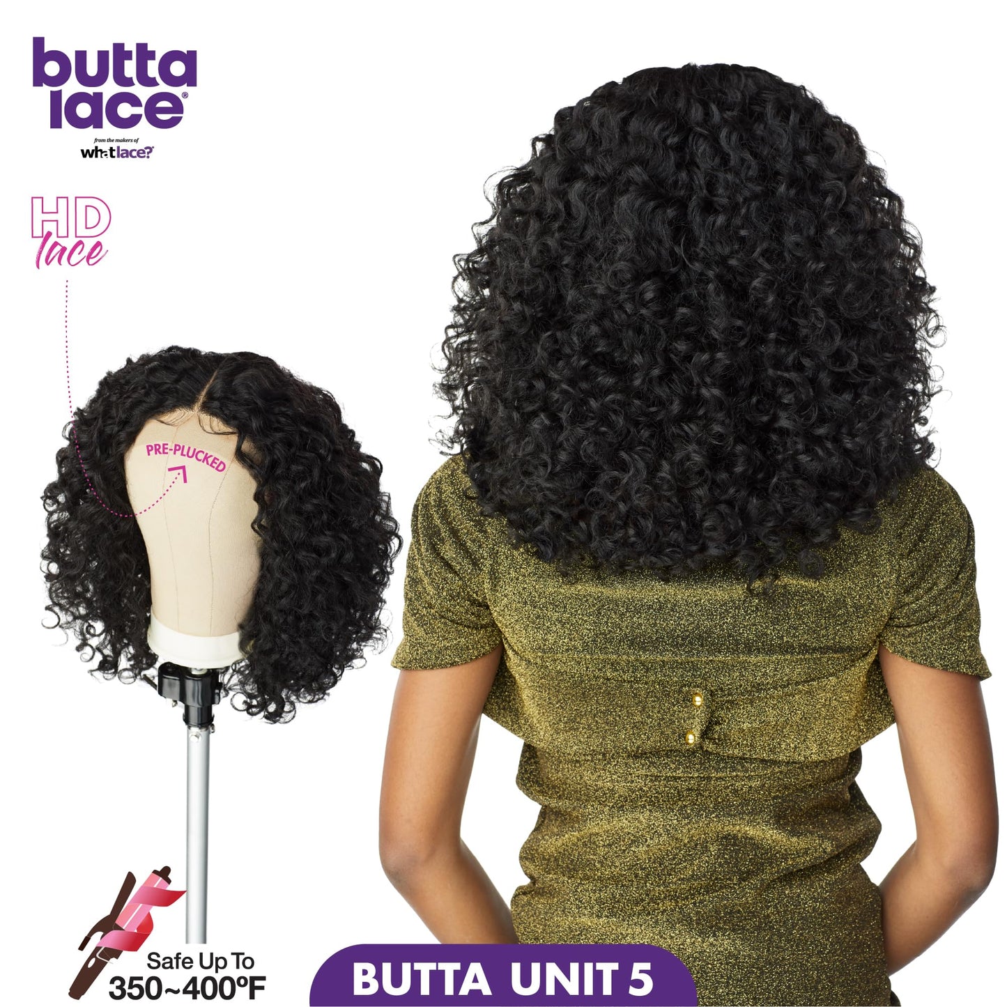 Sensationnel Synthetic HD Lace Front Wig - BUTTA UNIT 5 (FLAMBOYAGEMOCHA)