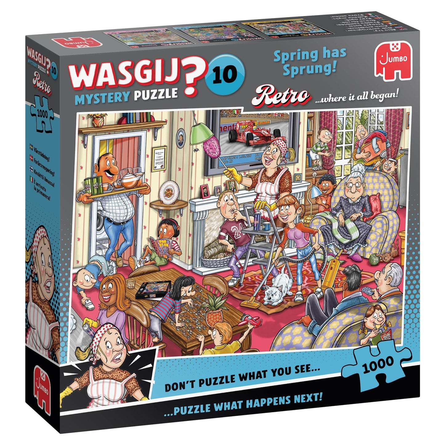 Wasgij Retro Mystery 10 Jigsaw Puzzle 1000 Pieces Finally Spring