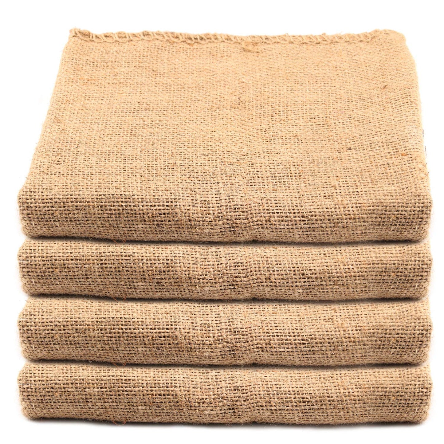 KEILEOHO 8 Pack 40 X 24 Inch Burlap Bags, Large Food Grade Burlap Sacks for Gardening, Planting Growing Bags, Potato Sack Race Bags for School Racing Game, Christmas Party Game