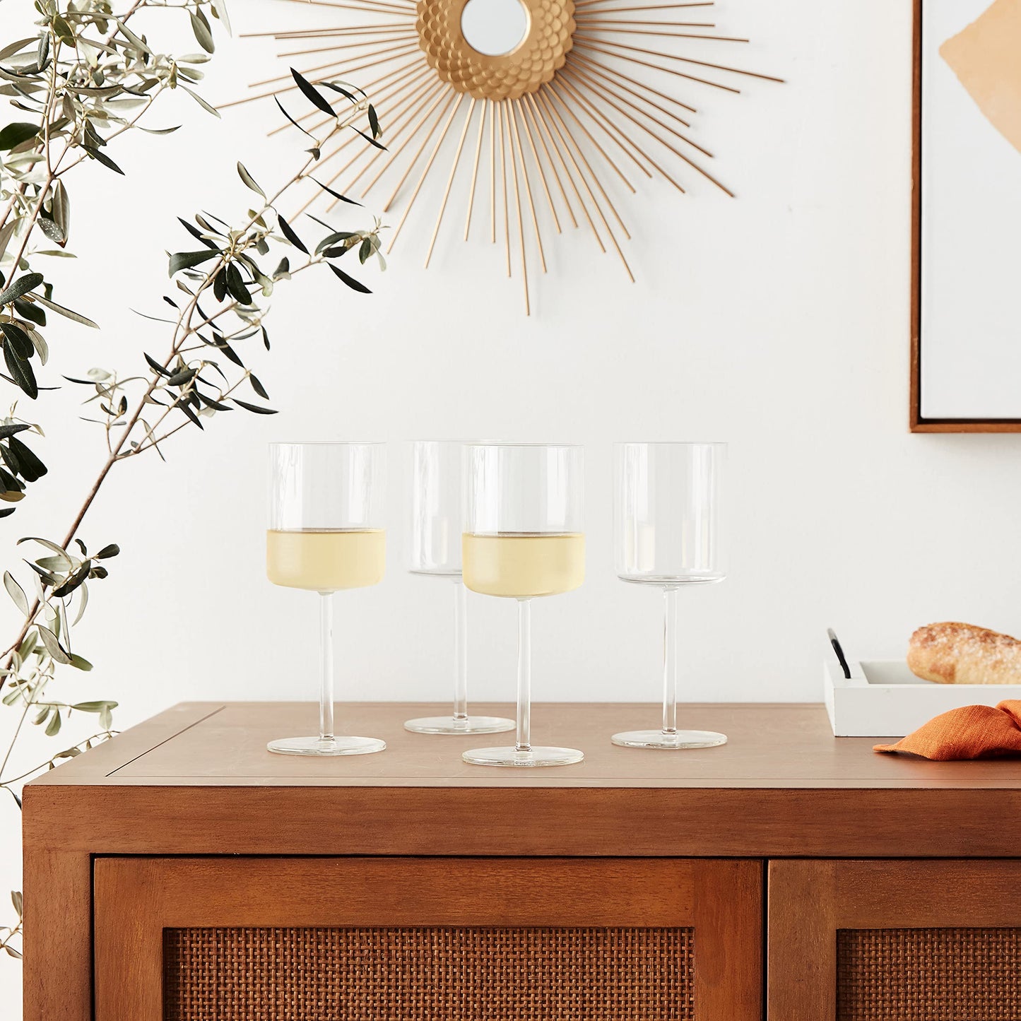 Zwiesel Glas Tritan Modo Collection White Wine Glass, 13.5-Ounce, Set of 4