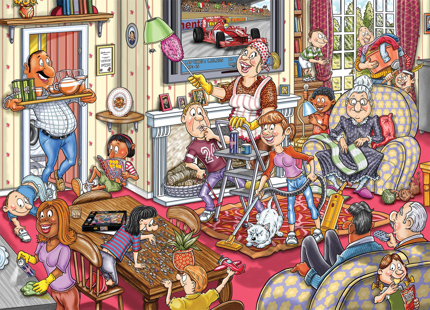 Wasgij Retro Mystery 10 Jigsaw Puzzle 1000 Pieces Finally Spring