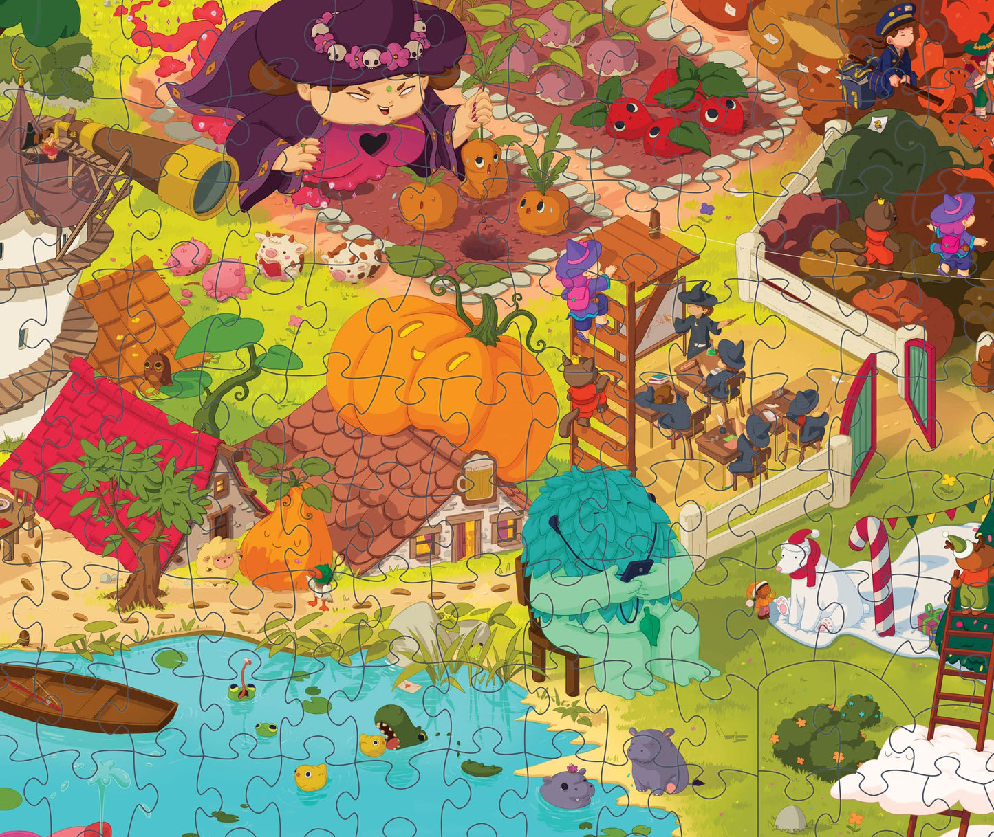 The Secret Soup • 1000 Piece Jigsaw Puzzle from The Magic Puzzle • Series Three