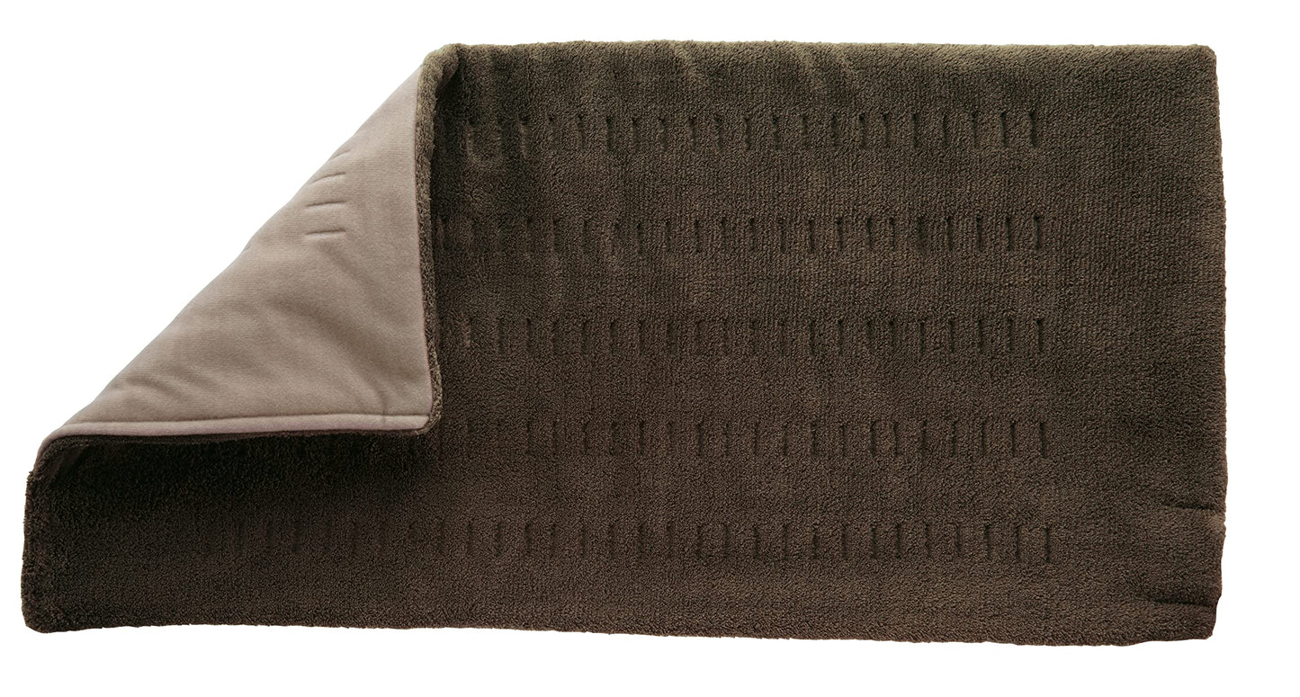 Sunbeam Premium Heating Pad with XpressHeat Technology - Electric Heating Pad for Neck, Shoulder and Back Pain, King Size, Brown