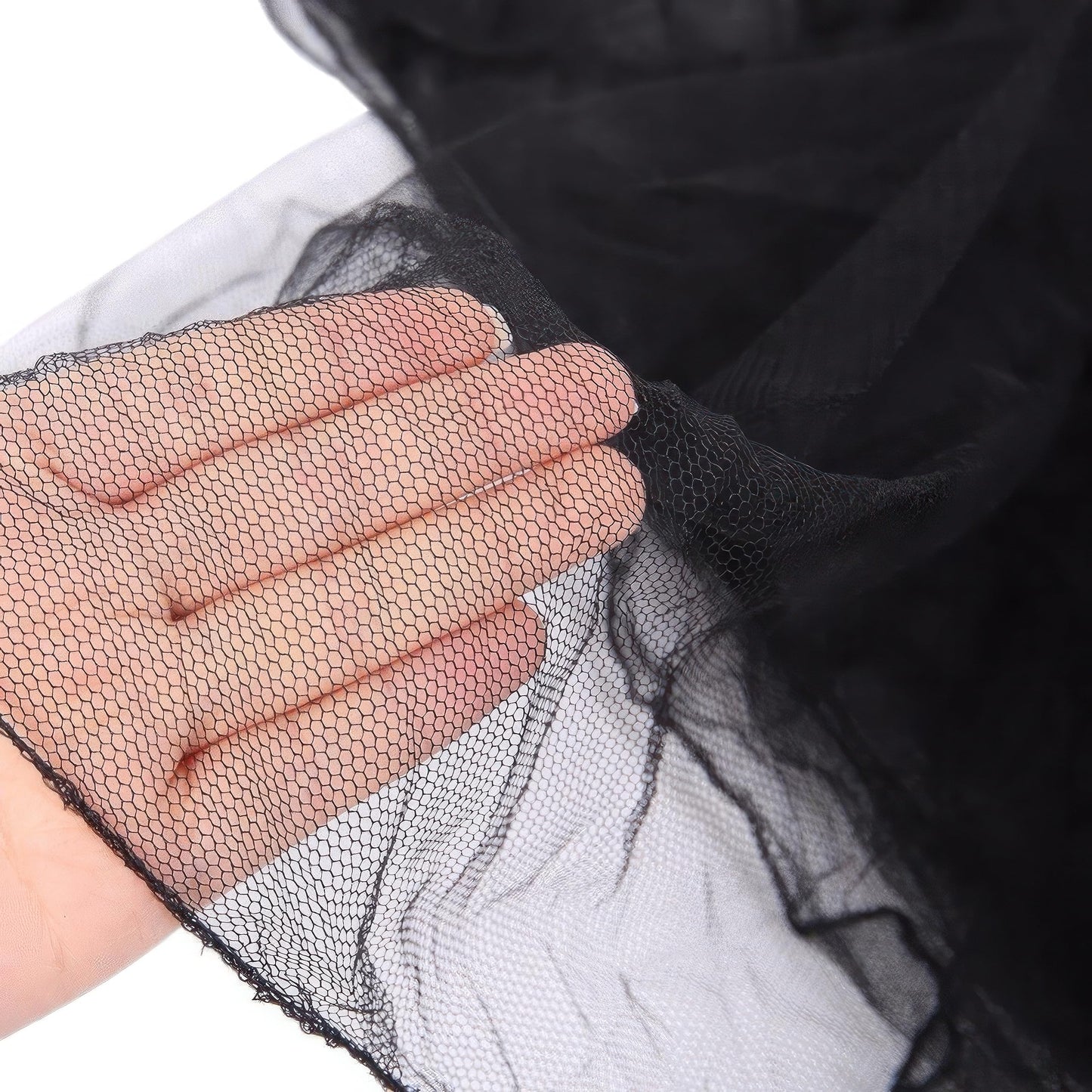Black DIY Mosquito Net Fabric | 10x20 FT Netting 2 Pack | Insect Cover for Garden, Patio, Outdoor & Windows | Multiple Sizes in Black, White & Green | Mesh Screen Barrier